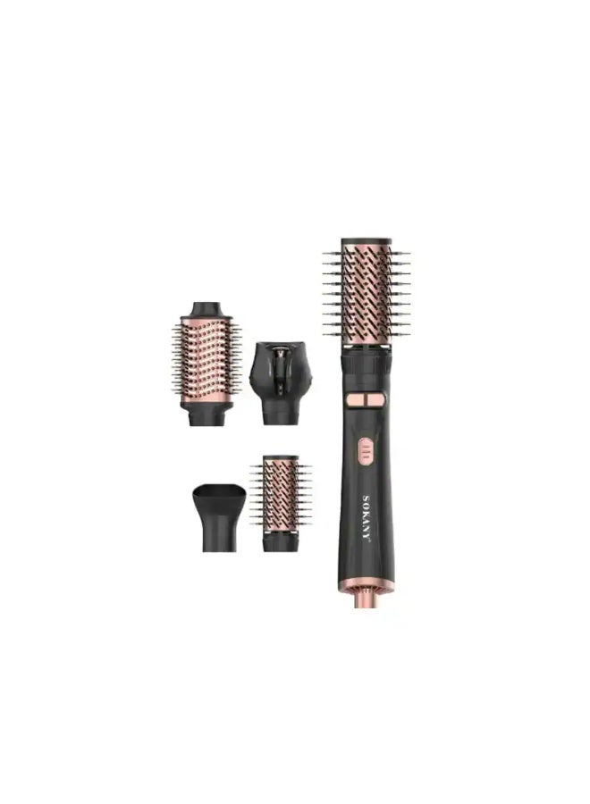 Sokany 4-in-1 Rotating Hair Dryer Set, 1400W, 4-in-1 Function: Straightens, Curls, and Creates Multiple Styles. Model SK-15030 - Image 2